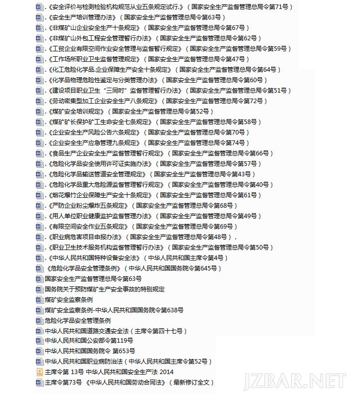 安全相关法规文件原文汇总（修订新增内容）2015注安考试.jpg